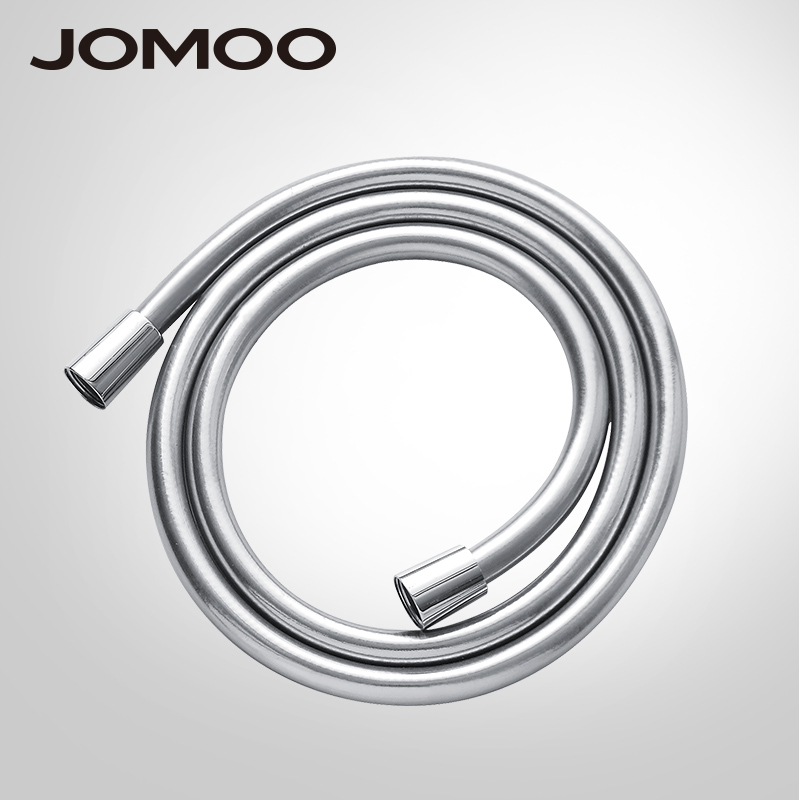 JOMOO Shower Hose PVC 1.5m Bathroom Plumbing Hose Flexible Shower Tube Explosion-proof Chrome Pipe watering hose H3D30