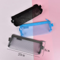 1pcs Net Yarn Transparent Pencil Case Lapices Bags Stationery Kit Girl Students Zip File Bag School Supplies Zip File Bag
