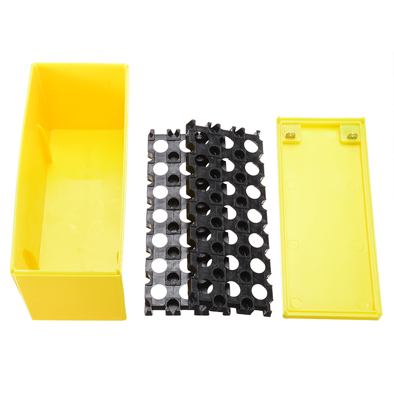 For 18650 Powerwall Batteries Pack DIY 12V 3 Series 7 Parallel Lithium Battery Case and Holder Special Plastic Box