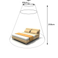 Elgant Canopy Mosquito Net For Double Bed Mosquito Repellent Tent Insect Reject Canopy Bed Curtain Bed Tent