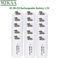 MJKAA 15Pcs SC 2400mAh 1.2V Ni-CD Rechargeable Battery Replacement Nickel Metal Hydride Batteries for Electric Drill Screwdriver