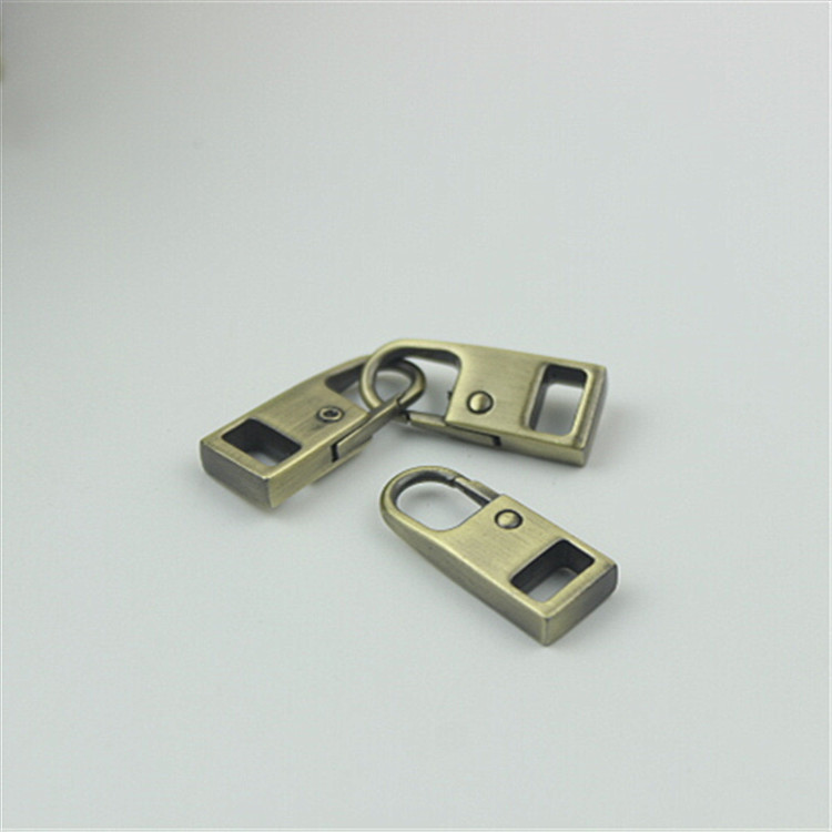 10pcs Meetee Zipper Puller Open Spring Connect Buckles for Luggage Clothing Shoes Slider Repair Zip Hardware Accessories