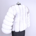 Winter fox Jacket Women Real Fur Coat Natural Fox Fur Warm Parka Women's jacket Women's coat Fur coat