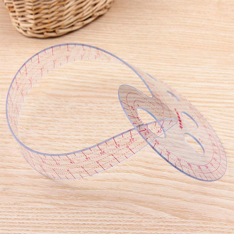 LMDZ 11Pcs Multi-function Clothing Sample Cutting Ruler Metric Yardstick Rulers Drawing Tailor Ruler Curve Yardstick Sewing Tool