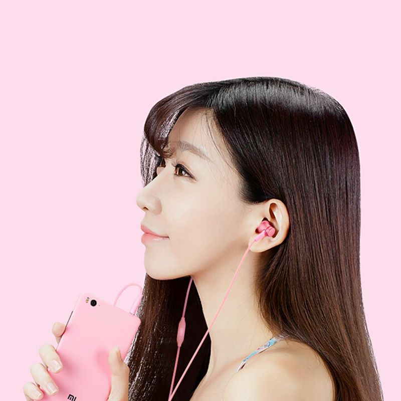 Original Xiaomi Earphone Mi Piston 3 Fresh Version In-Ear with Mic Wire Control for mobile phone xiaomi telephone headset