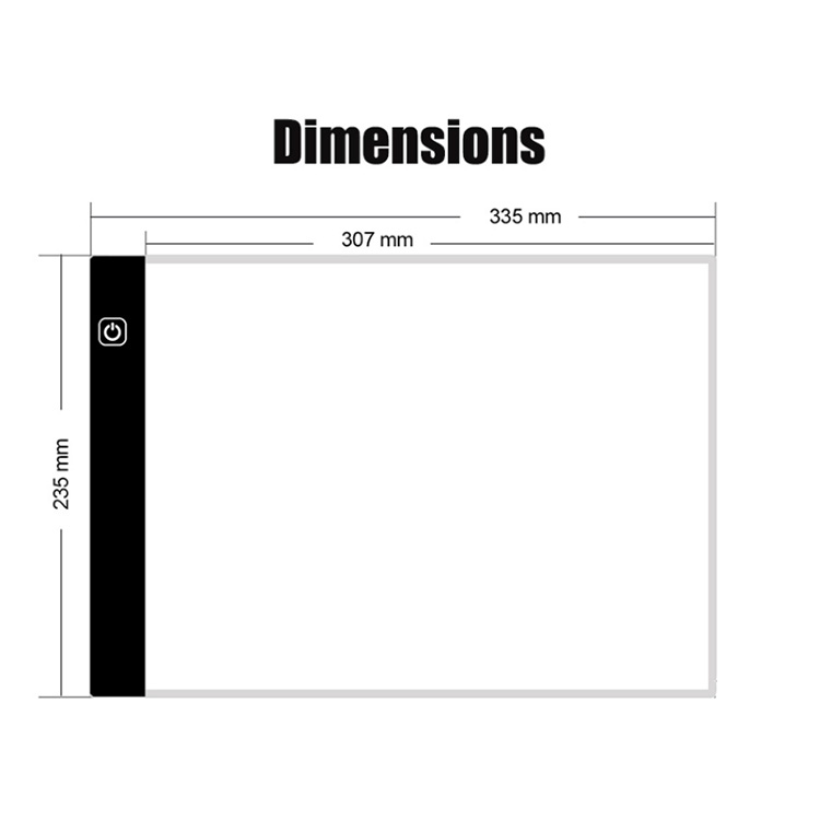 ultra-thin light pad