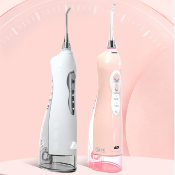 Electric Oral Irrigator Rechargeable Cordless Water Dental Flosser 3 Modes Water Jet Floss Teeth Cleaner for Family Travel Use