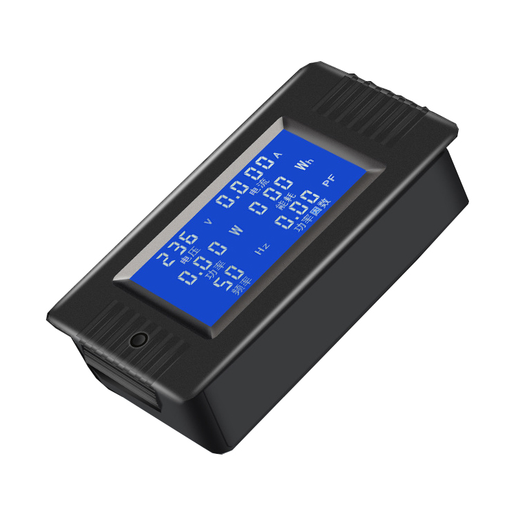 PZEM-022 Open and Close CT 100A AC Digital Display Power Monitor Meter Voltmeter Ammeter Frequency