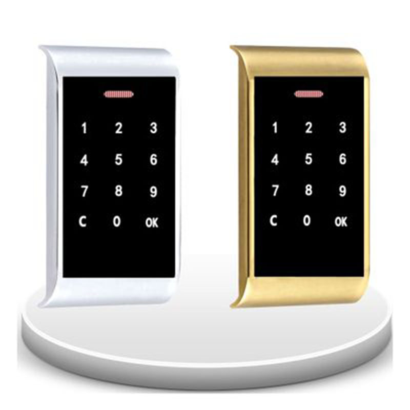 Electronic Door Lock Drawer Combination Digital Lock Touch Keypad Password Key Access Cabinet Digital Security Code For Locker