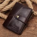 Free Engraving Genuine Cow Leather Men Wallet Male Cuzdan Small Mini Perse PORTFOLIO Coin Purse Portomonee Walet Pocket New Bag