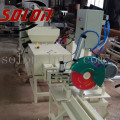 Automatic wood sawdust pallet block machine