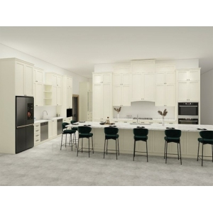 Light Green Commercial And Home Kitchen Cabinet