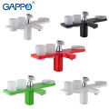 GAPPO basin faucets 5 colors basin mixer faucet for bathroom sink faucets waterfall bathroom faucet mixer tap torneira tapware