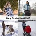 Baby Stroller Muff Hand Warmer Waterproof Baby Stroller Hand Muff Winter baby stroller pushchair warm hand Glove accessories hot