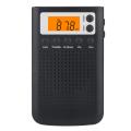 Pocket Cheap Clock Radio With  Rechargeable  Digital Fm Clock Radio