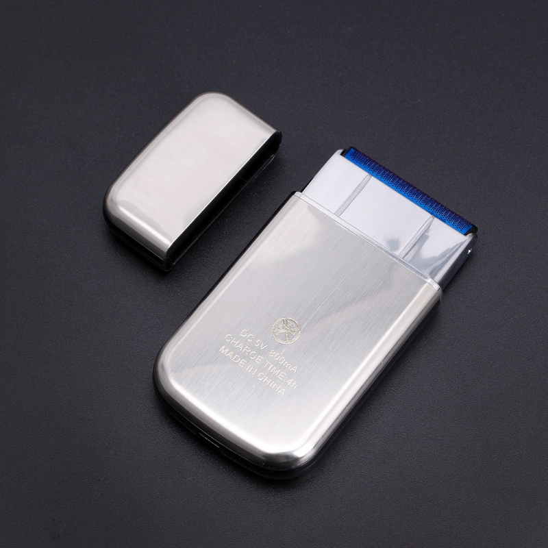 Mini USB Rechargeable Reciprocating Blade Electric Razor Shaver KM-5088 for Men