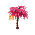 Palm Trees rose red