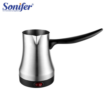 Stainless Steel Coffee Machine Turkey Coffee Maker Travel Electrical Coffee Pot Boiled Milk Coffee Kettle for Gift 220V Sonifer