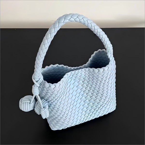 Handmade woven handbag