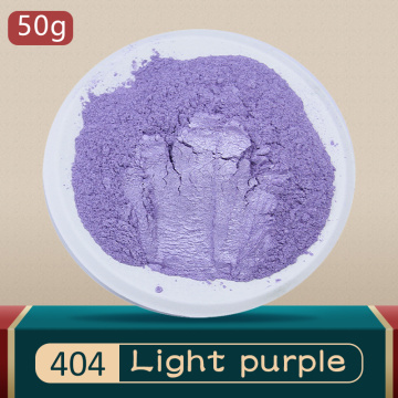Pearl Powder Light Purple Mica Powder Pigment for Art&Crafts Soap Automotive Eye Shadow 50g Acrylic