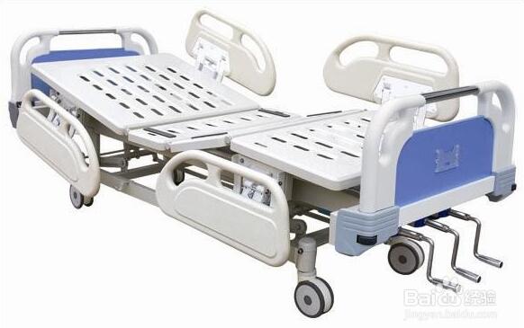 Three cranks medical bed