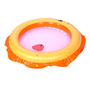 Lion Inflatable Kiddie Swimming Pool Sprinkle Play Mat