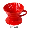 red 2-4 cups