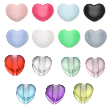 50PCS Colorful Love Heart Shape Silicone Cord Locks Adjustable Mask Drawstrings Toggles Non Slip Stopper Lanyard Buckle Tools