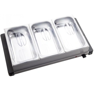 China 3pans Buffet Server Electric Warming Tray Buffet Server Electric Warming Tray