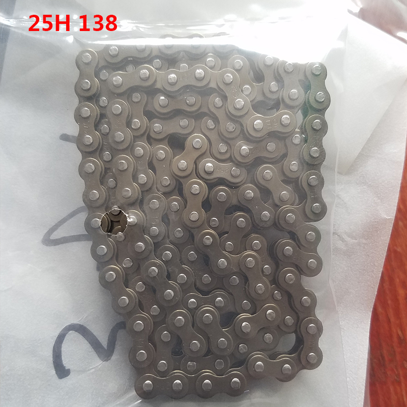 Chain 25H 138 Links with Spare Master Link For 47cc 49cc ATV Quad Mini Dirt Pocket Bikes Minimoto Motorcycle