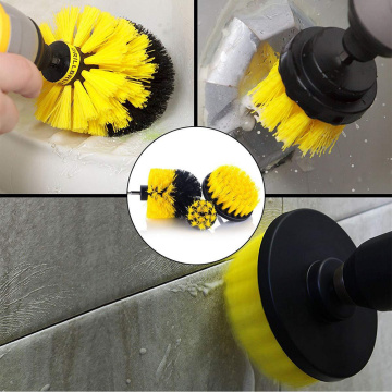 3pcs Power Scrubber Brush Set For Bathroom Drill Scrubber Brush For Cleaning Cordless Drill Attachment Kit Power Scrub Brush