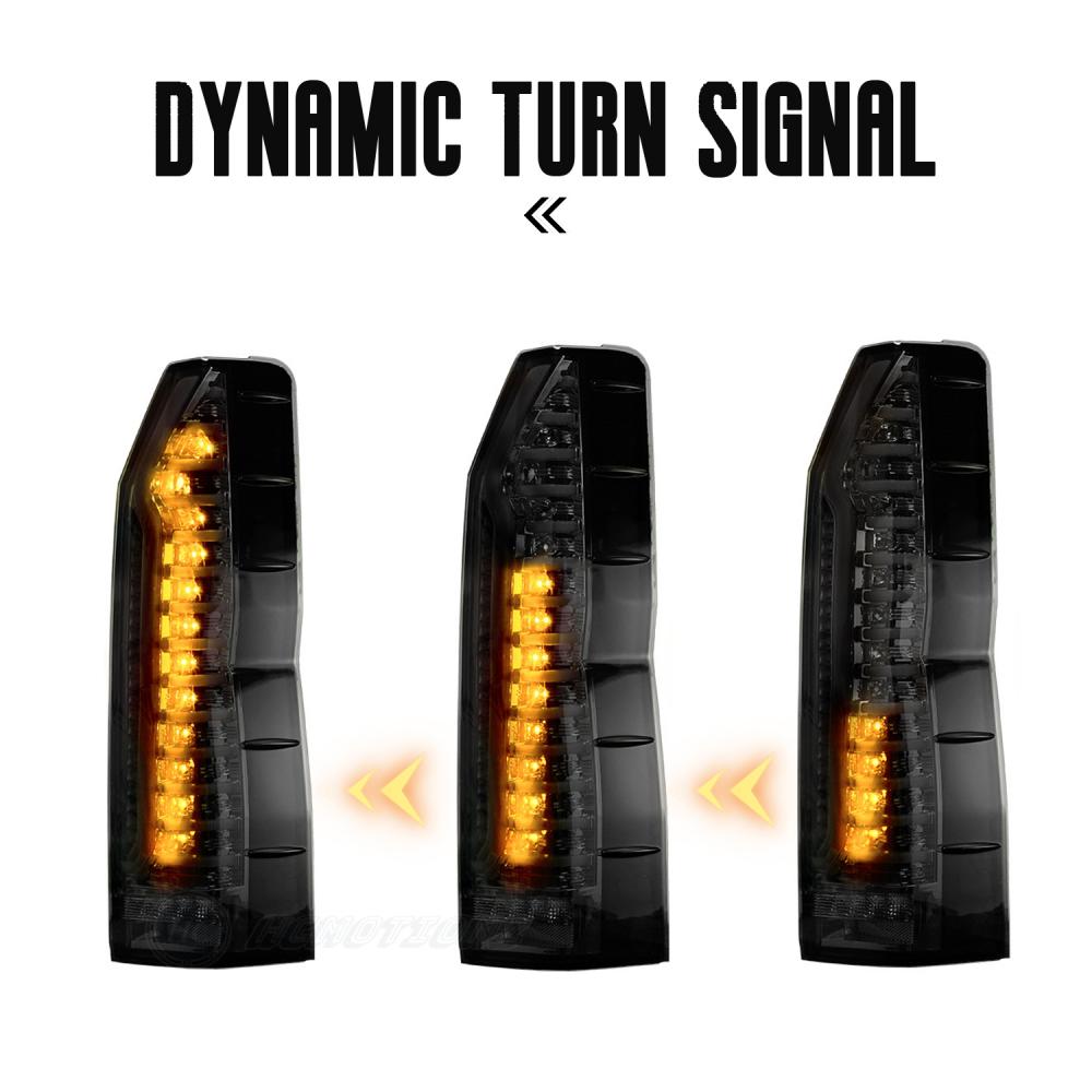 HCMOTIONZ LED Tail Lights For Toyota Hiace 6th H300 2019-2023