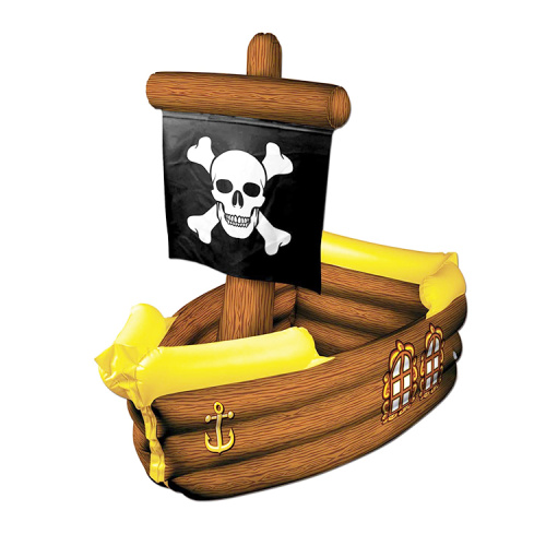 Inflatable pirate ship cooler blow-up drink holder for Sale, Offer Inflatable pirate ship cooler blow-up drink holder