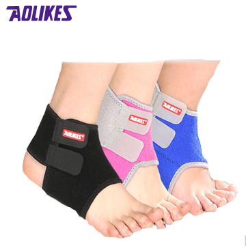 AOLIKES 1 Pair Children Kids sports Ankle Support Basketball Adjustable Ankle Support Badminton Ankle Brace Support Protective