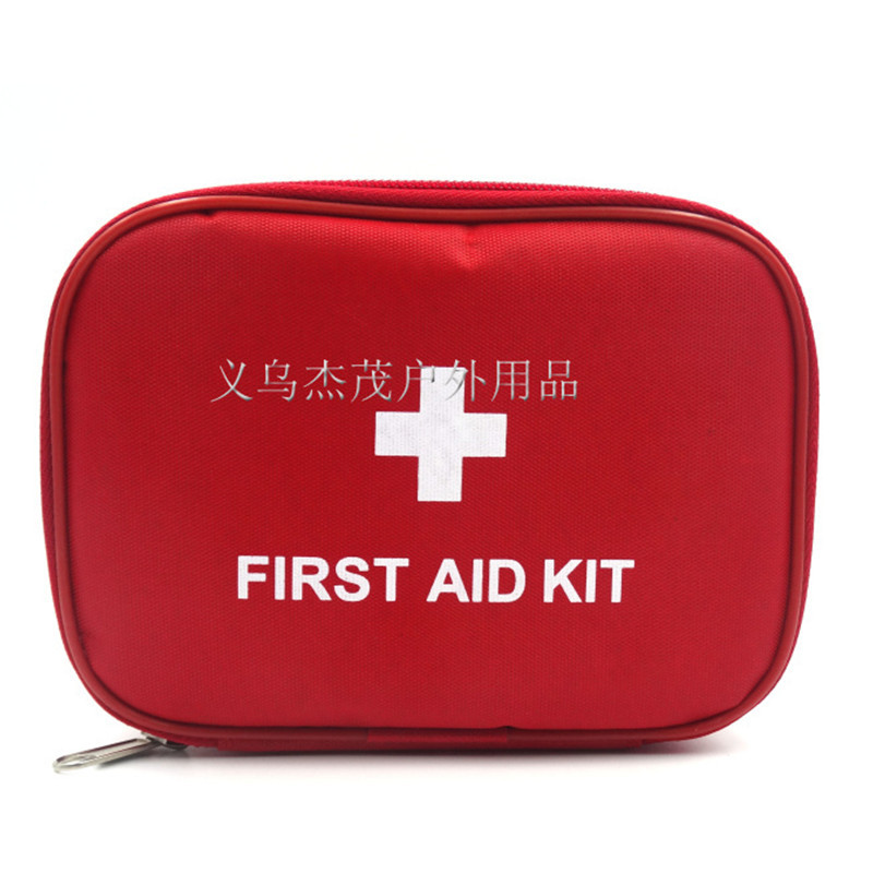 Outdoor Travel First Aid kit Mini Car First Aid kit bag Home Small Medical box Emergency Survival kit Size 15*11*4 CM