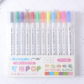 12 colors white board marker pen children drawing marker colorful office pen liquid chalk erasable glass ceramics marker erasble