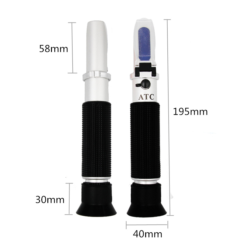 Handheld Salinity Refractometer 0-10% Aquarium Salt Water Salinity tester Hydrometer ATC with retail box 32% off