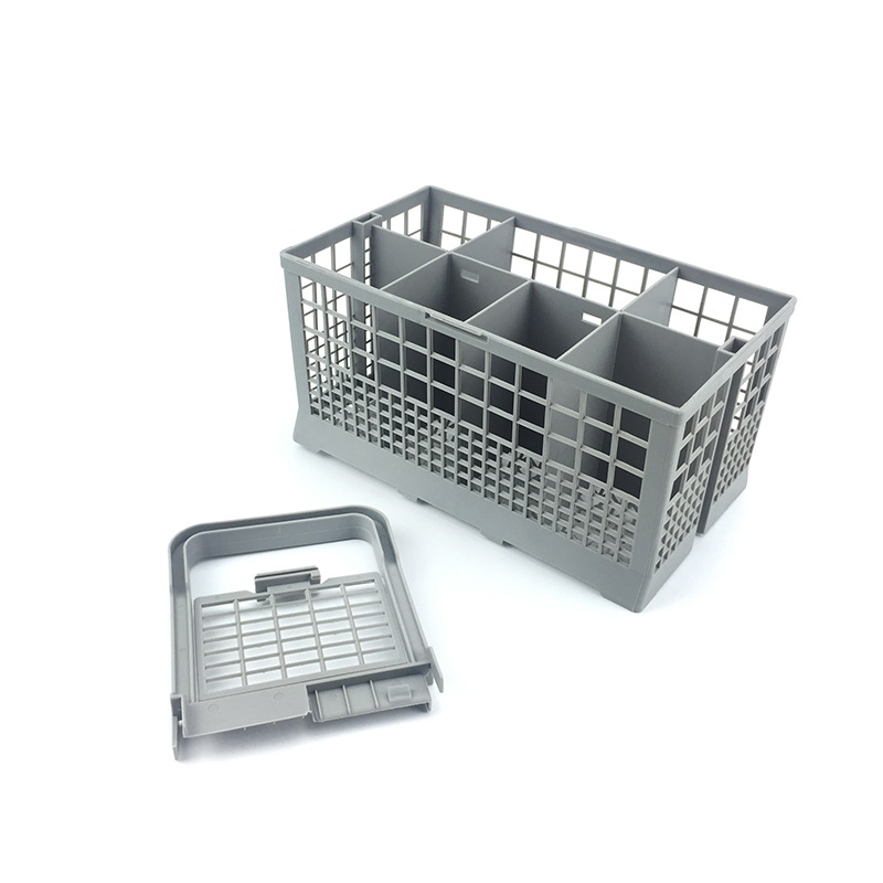 Spare parts for dishwashers, general purpose dishwashers, spare parts for cutlery, replaceable baskets, storage boxes,
