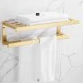 Bathroom Accessories Set Brushed Gold Bathroom Shelf,Towel Rack,Towel Hanger Paper holder,Toilet Brush Holder Bath Hardware Sets