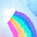 1 Rainbow Soap Cloud Salt Natural Skin Care Cleaning Body Skin Bubble Bath Bombs Multicolor