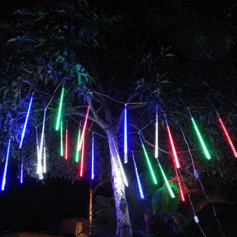 Waterproof Meteor Shower Rain Tubes LED String Lights Lamp Christmas Tree Festoon Lights Wedding Decoration Holiday lights Xmas