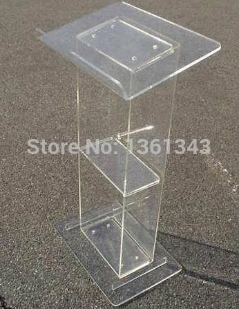 Clear acrylic podium clear acrylic furniture Cleap acrylic podium lectern acrylic podium