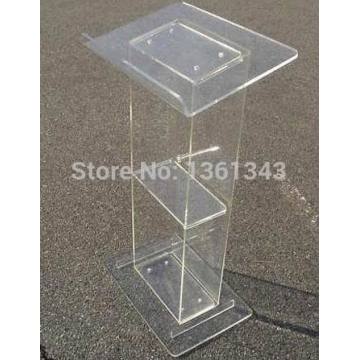 Clear acrylic podium clear acrylic furniture Cleap acrylic podium lectern acrylic podium