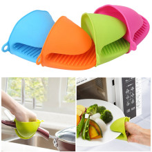 Microwave Oven Silicone Thicken Glove Insulation Anti-Hot Anti-Slip Folder heated gloves oven mitts baking gloves bbq gloves