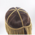 New arrival Luxury Fashion Women Punk Multi Layer Metal Head Chain Jewelry Forehead Headband Hair Jewelry