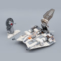 New 333PCS 20th Edition Star Space Ship Series Wars Snowspeeder Snowfield Aircraft Fit Building Blocks Bricks Kid Gift Toys