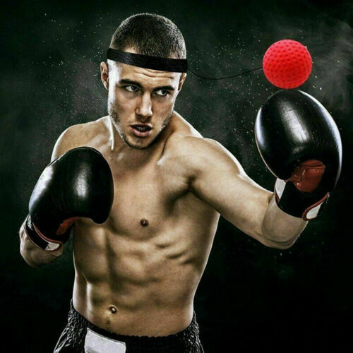 Speed Reflex Fight Ball Headband MMA Boxing Train Boxer Punch Exercise Fight Speed Punch Ball Muay Thai Equipment Accessories
