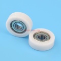 Plastic bearing nylon wheel roller pulley 10 pcs 5x22x7mm Nylon plastic Embedded 625 Groove Ball Bearings 5*22*7mm Guide Pulley