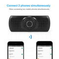 Wireless Bluetooth Car Kit Set Handsfree Speakerphone Multipoint Sun Visor Speaker For Phone Smartphones Car Bluetooth