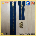 Navy Blue 4YG Semi Auto Lock Metal Zipper